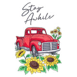 Stay Awhile Retro Truck