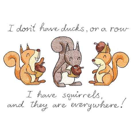 Squirrels Everywhere