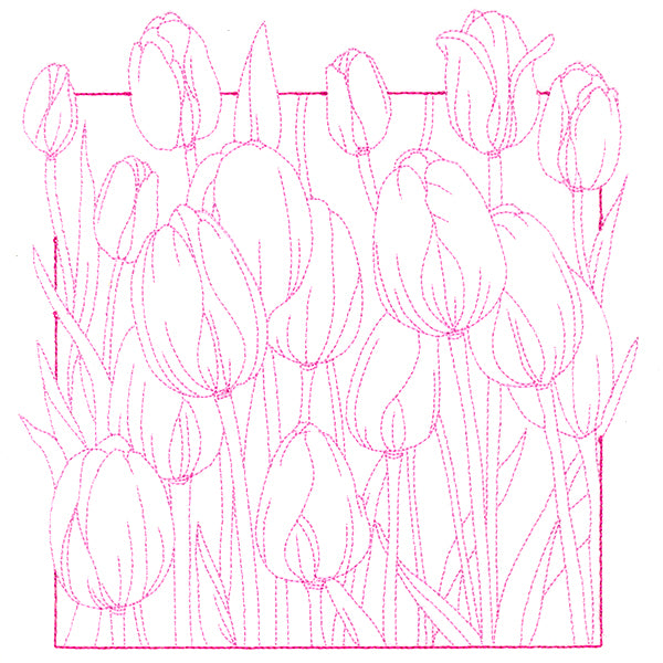 Outside the Box Blooms - Tulips