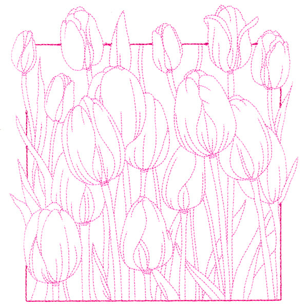 Outside the Box Blooms - Tulips