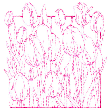 Outside the Box Blooms - Tulips