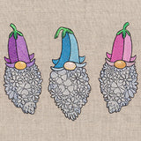Garden Glory Gnomes Trio