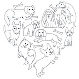 I Woof You Dog Heart