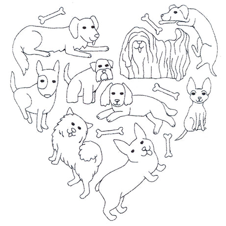 I Woof You Dog Heart