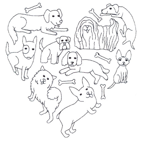 I Woof You Dog Heart