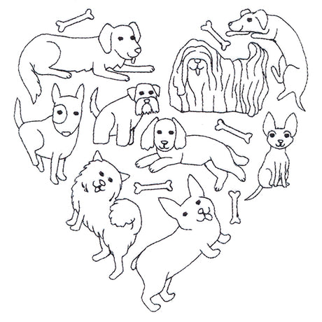 I Woof You Dog Heart