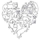 I Woof You Dog Heart