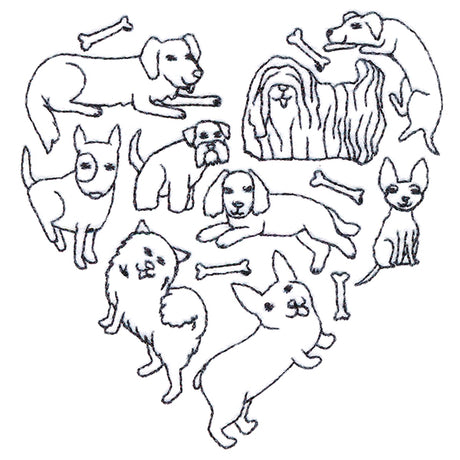 I Woof You Dog Heart