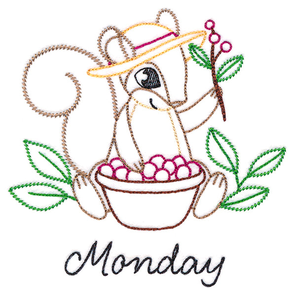 Cherry Picking Squirrel on Monday