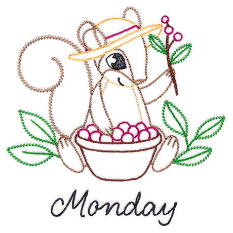 Cherry Picking Squirrel on Monday