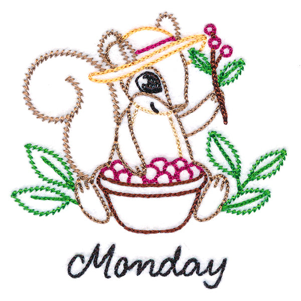 Cherry Picking Squirrel on Monday