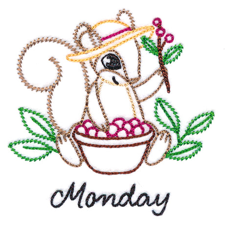 Cherry Picking Squirrel on Monday