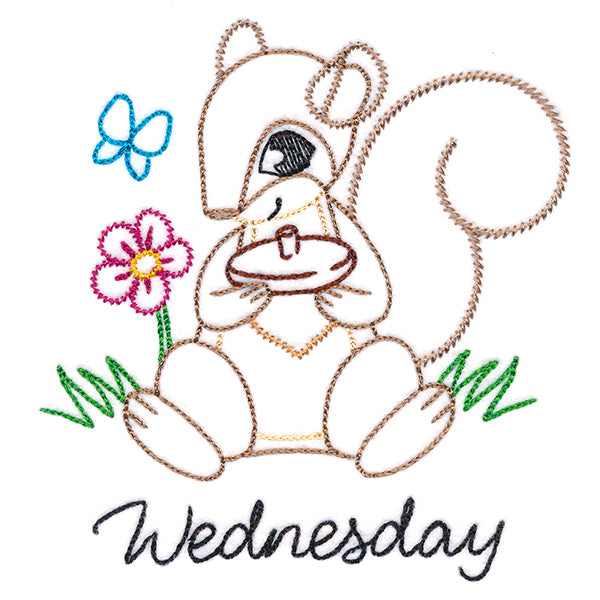 Acorn Loving Squirrel on Wednesday