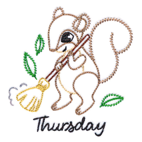 Sweeping Squirrel on Thursday