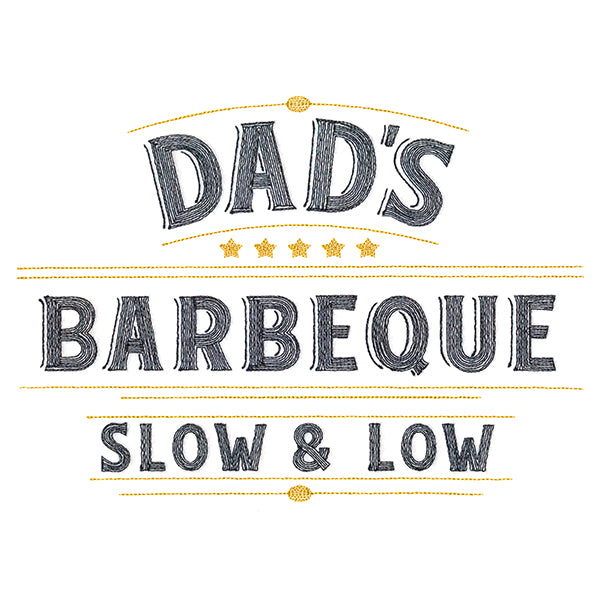 Dad's Barbeque Sign