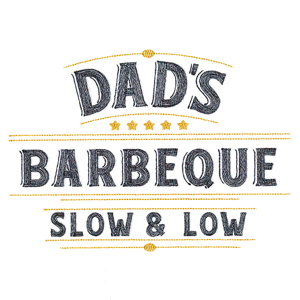 Dad's Barbeque Sign