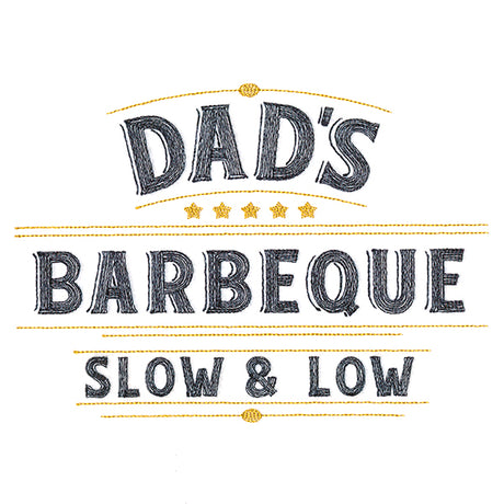 Dad's Barbeque Sign