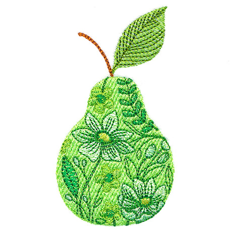 Stitch of Blooms Pear