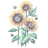 Garden Delights - Sunflowers & Bees