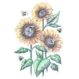 Garden Delights - Sunflowers & Bees