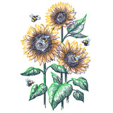 Garden Delights - Sunflowers & Bees