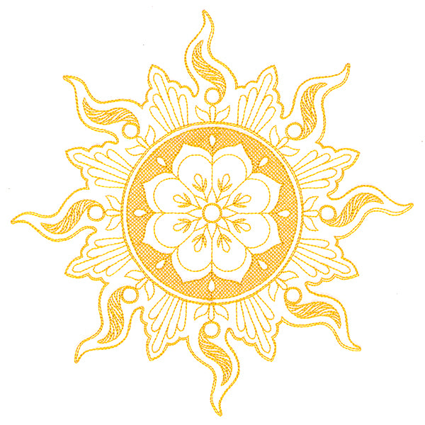 Summer Sunshine (Trapunto)