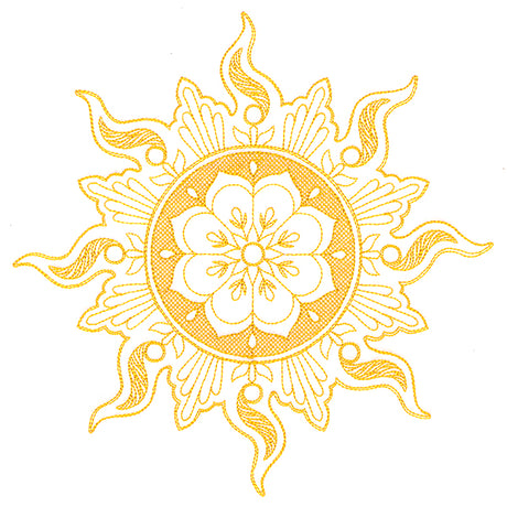 Summer Sunshine (Trapunto)