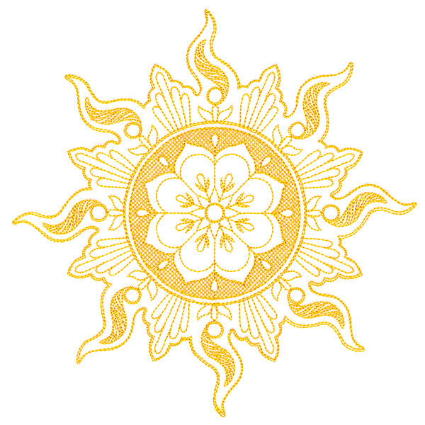 Summer Sunshine (Trapunto)