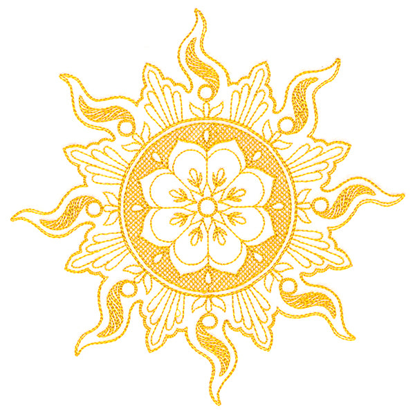 Summer Sunshine (Trapunto)