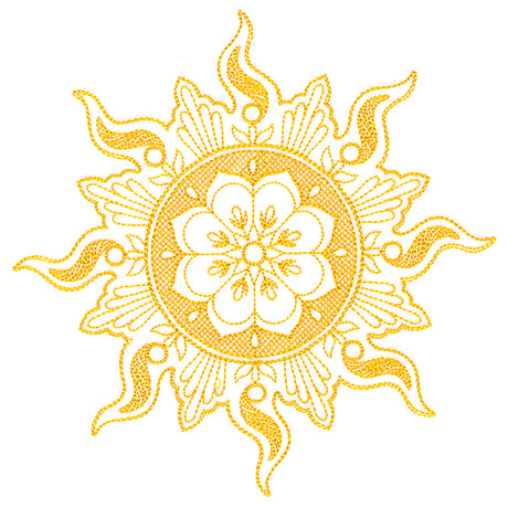 Summer Sunshine (Trapunto)