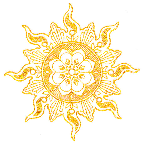 Summer Sunshine (Trapunto)