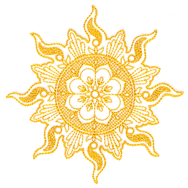 Summer Sunshine (Trapunto)