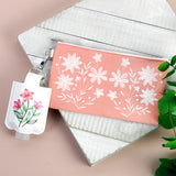 Blanched Blooms Pocket