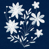 Blanched Blooms Pocket