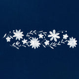 Blanched Blooms Border