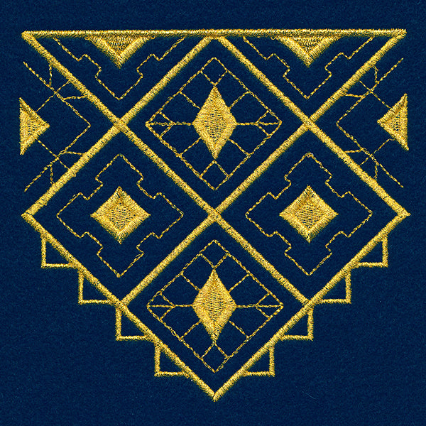 Art Deco Geometry Pocket