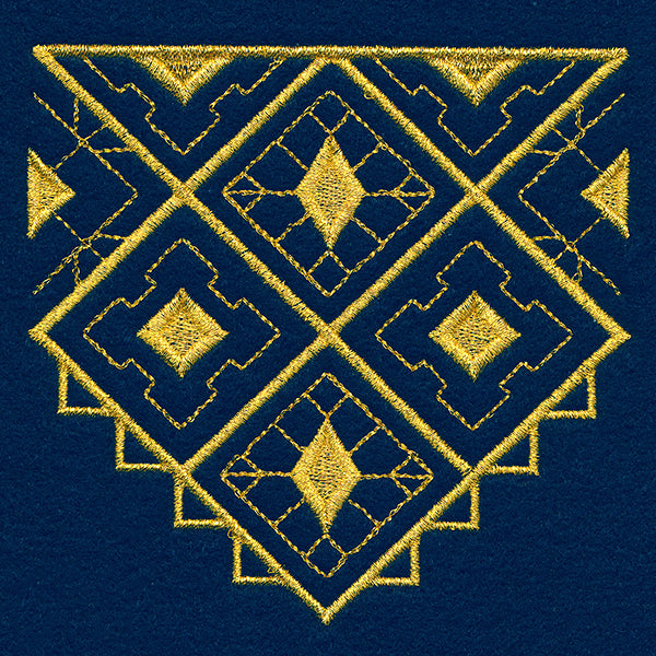 Art Deco Geometry Pocket
