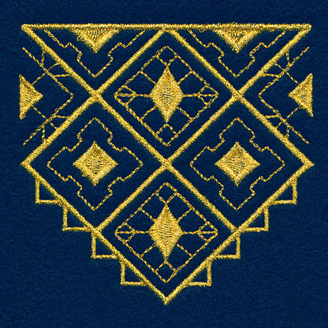 Art Deco Geometry Pocket