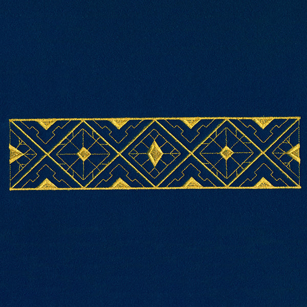 Art Deco Geometry Border