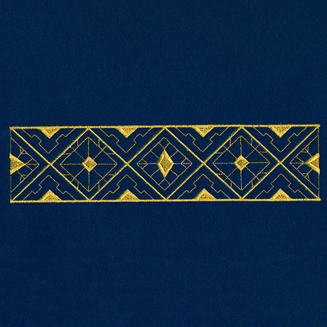 Art Deco Geometry Border