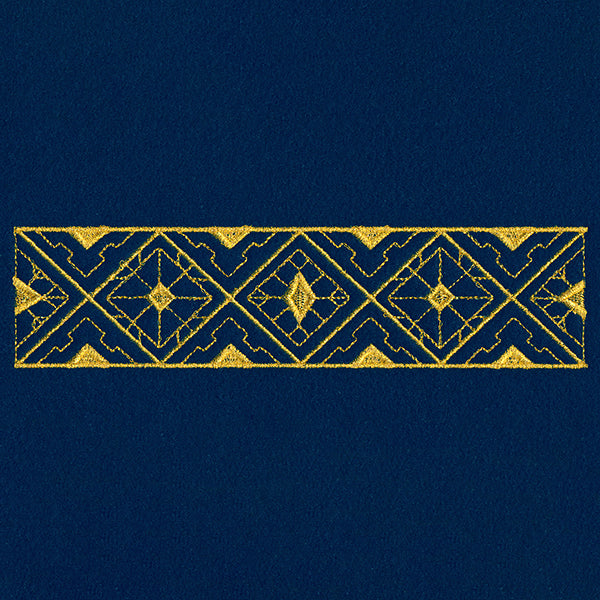 Art Deco Geometry Border