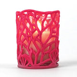 Coral Splash Candle Wrap (Lace)