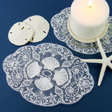 Under the Seashell Doily (Organza)