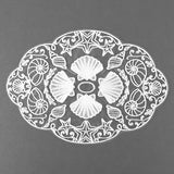 Under the Seashell Doily (Organza)