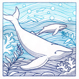 By The Seashore - Whale Etching
