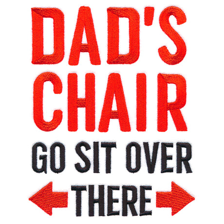 Dad's Chair Sign