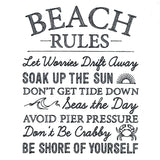 Beach Rules