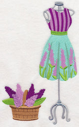 Lilacs Dress Form