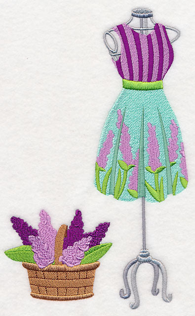 Lilacs Dress Form