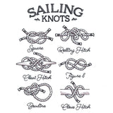 Sailing Knots Chart